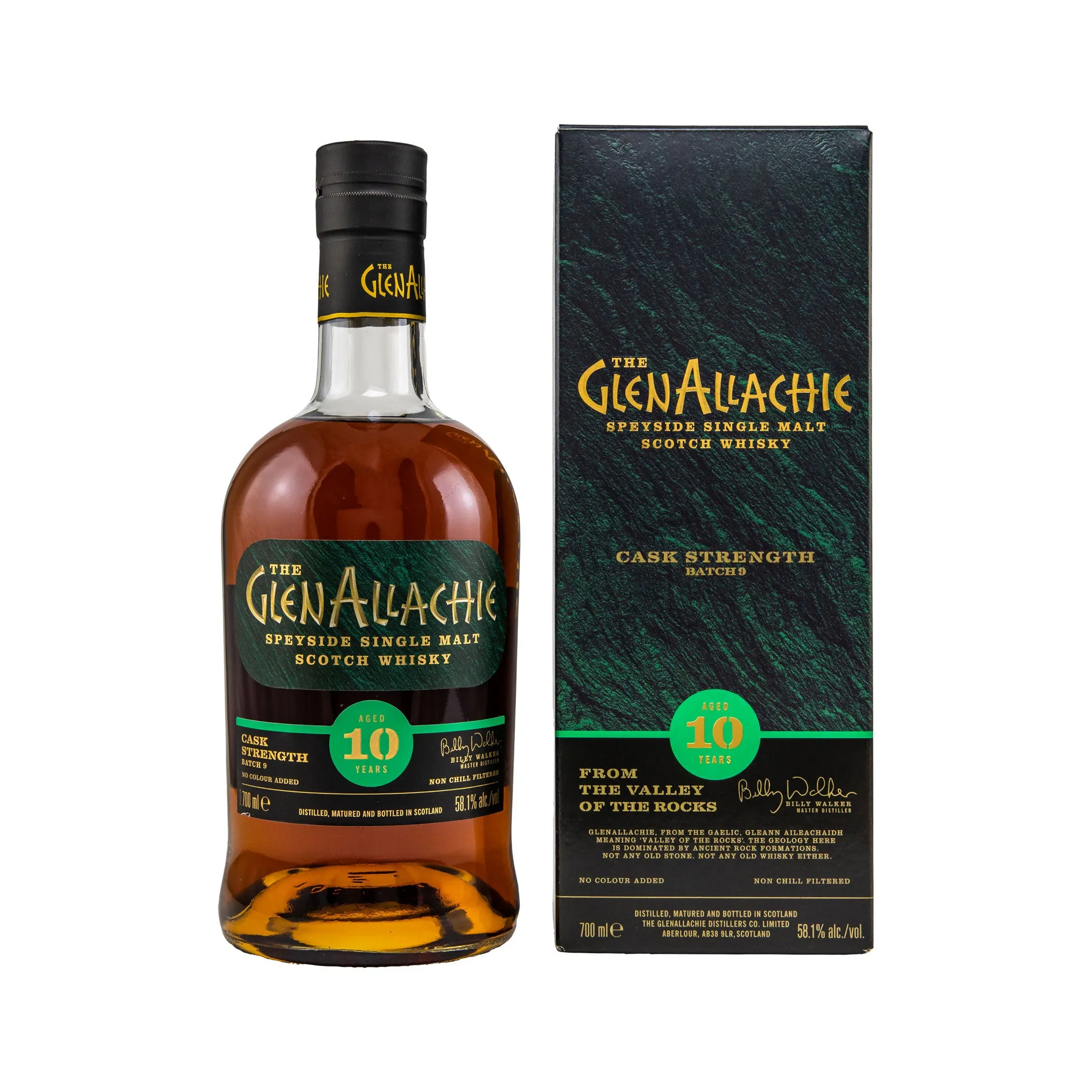 GlenAllachie 10 Jahre – Batch 9 – Cask Strength – Speyside Single Malt Scotch Whisky – Bild 2