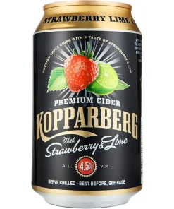 Alternative view of Kopparberg Strawberry & Lime 4.5 % TRAY 24x 0,33L DS zzgl. DPG Pfand