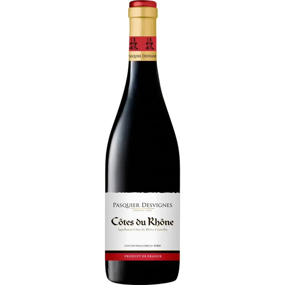 Pasquier Desvignes Côtes Du Rhône 13.5 % 0,75L FL – Bild 2