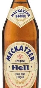Alternative view of Original Meckatzer Hell 0,5l- Bier aus dem Allgäu mit 4,9% Vol.