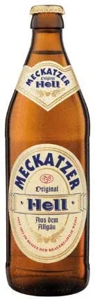 Original Meckatzer Hell 0,5l- Bier aus dem Allgäu mit 4,9% Vol. – Bild 2