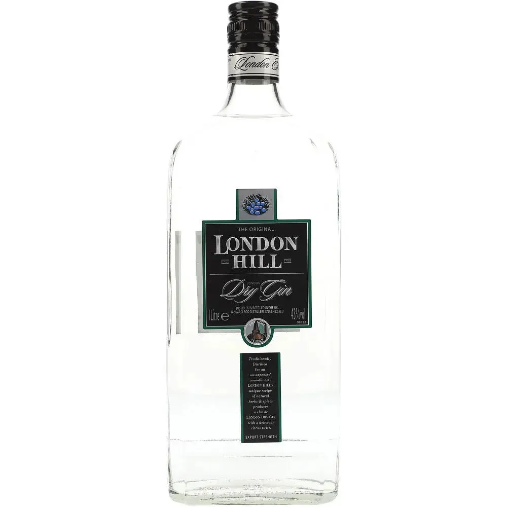 London Hill Dry Gin 43 % 1L FL