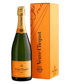 Veuve Clicquot Champagner Brut 0,75L in Geschenkpackung