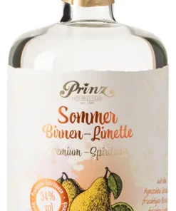 Prinz Sommer-Likör Birnen-Limette Alk.34vol.% 0,5l