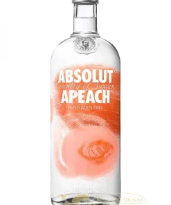 Alternative view of Absolut Vodka Apeach 1,0 Liter