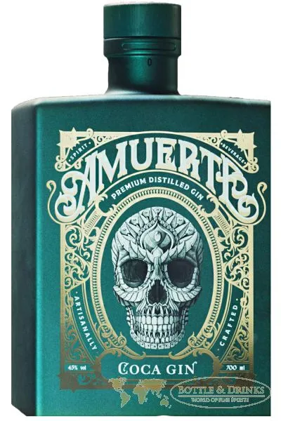 Amuerte Coca Leaf Gin 0,7 Liter – GREEN – Edition 43%