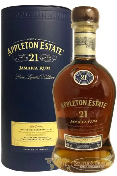 Appleton Estate Extra 21 Jahre Jamaika Rum 0,7 Liter – Bild 2