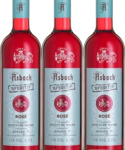 Asbach Aperitif ROSE 15 % 3 x 0,75 Liter