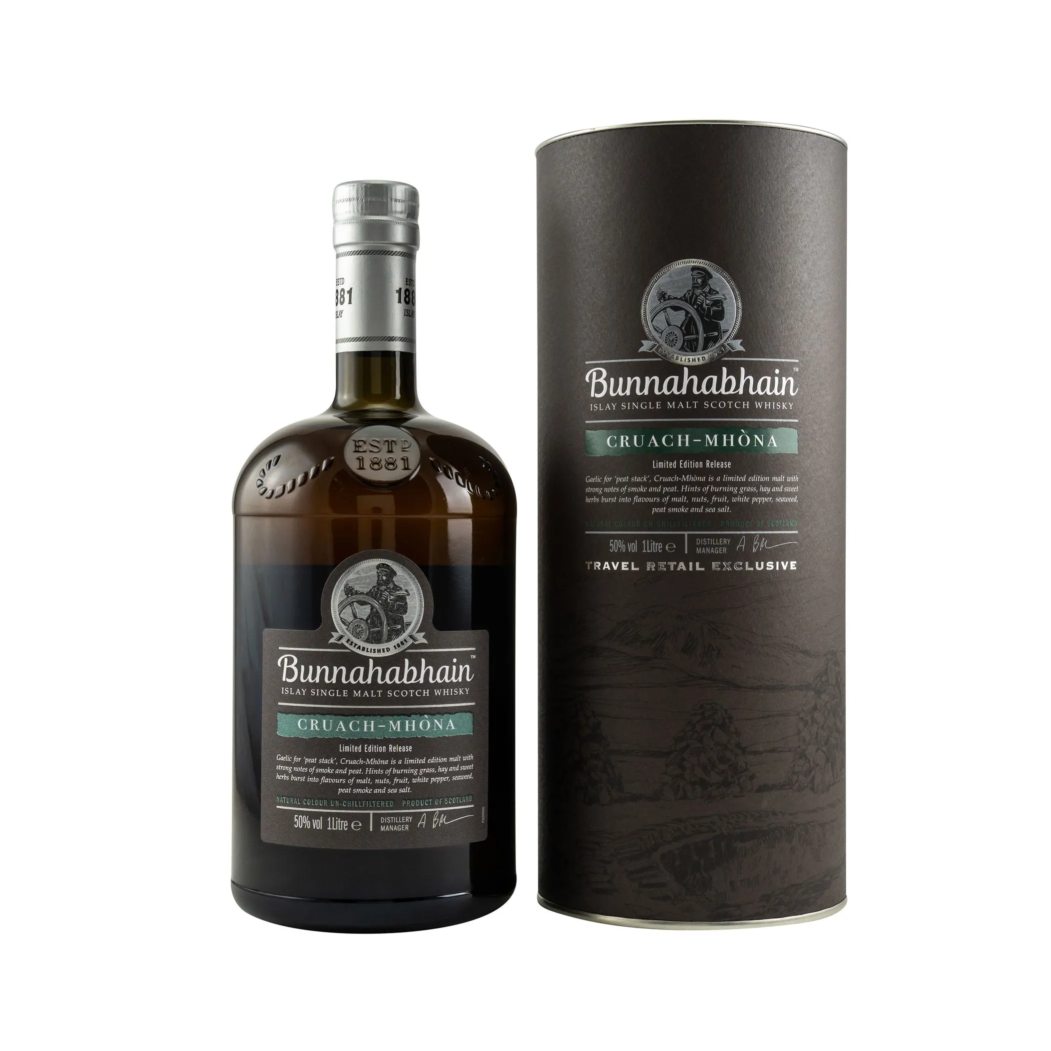 Bunnahabhain Cruach Mhòna 50% Islay Single Malt – Bild 2
