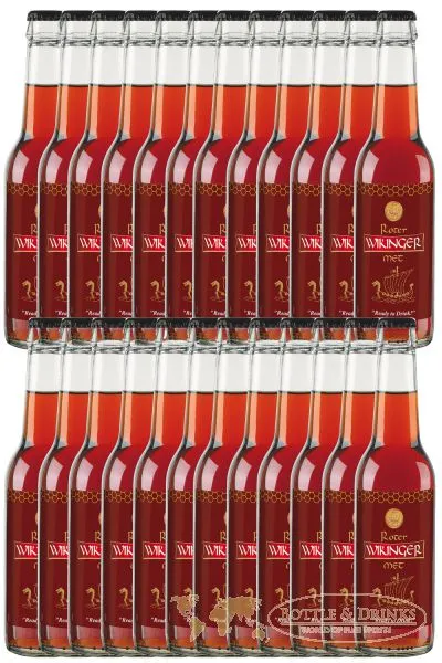 Behn – roter – Wikinger Met 24 x 0,275 Liter (Midiflasche)