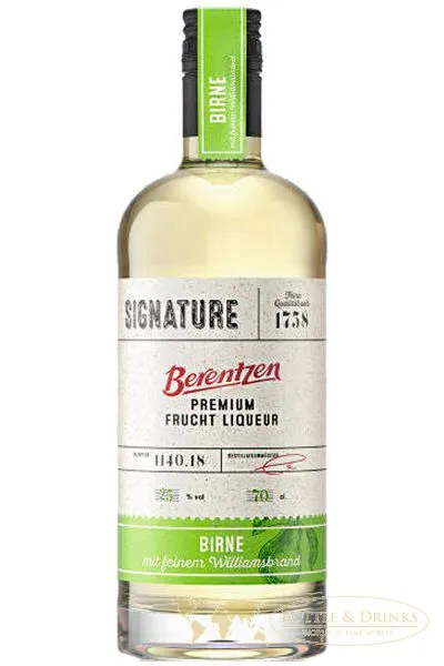 Berentzen SIGNATURE – BIRNE – 25 % 0,7 Liter
