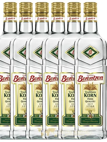 Berentzen Traditionskorn aus Weizen 6 x 0,7 Liter – Bild 2