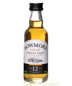 Bowmore 12 Jahre Single Malt Whisky Miniatur 5 cl