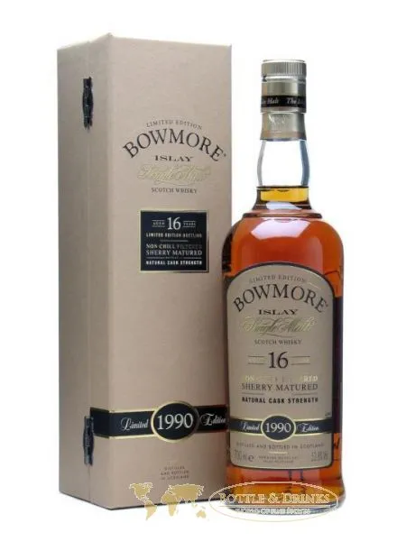 Bowmore 1990 16 Jahre Sherry Cask Limited Edition 0,7 Liter