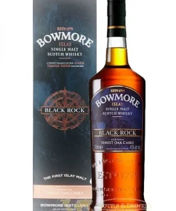 Alternative view of Bowmore Black Rock Single Malt Whisky 1,0 Liter