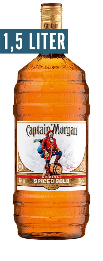 Captain Morgan Original Old Spiced Gold Magnum Alk.35vol.% 1,5l