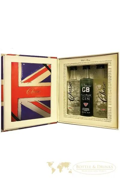 Chase Great Book Trio 3 x 0,05 Liter Gin