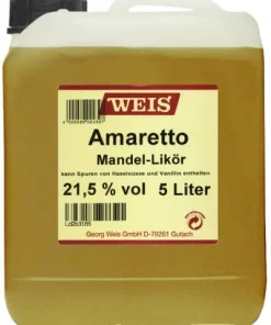 Alternative view of Elztalbrennerei Georg Weis Amaretto (2439) 21,5% 5,0 Liter Kanister