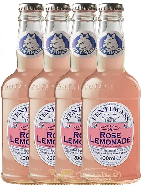 Fentimans Rose Lemonade 4 x 200 ml – Bild 2