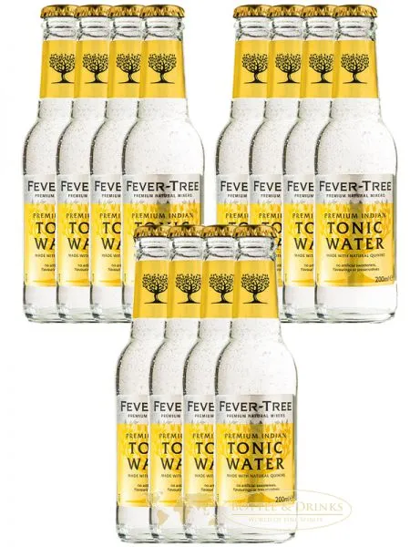 Fever Tree Tonic Water 3 x 4 x 0,2 Liter