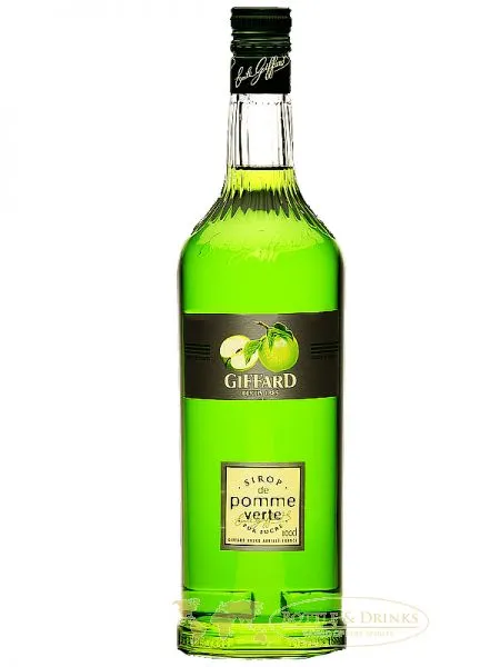 Giffard Green Apple Sirup 1,0 Liter – Bild 2