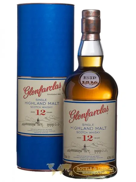 Glenfarclas 12 Jahre Single Malt Whisky 1,0 Liter