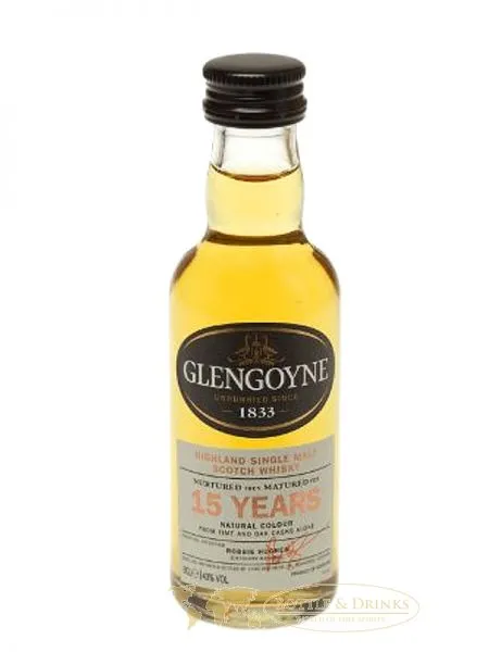 Glengoyne 15 Jahre Single Malt Whisky 5 cl – Bild 2
