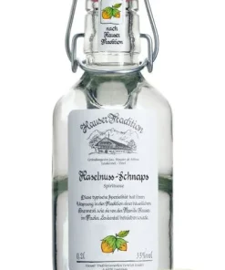 Alternative view of Hauser Tradition Haselnuss Schnaps Bügelflasche 0,2 Liter