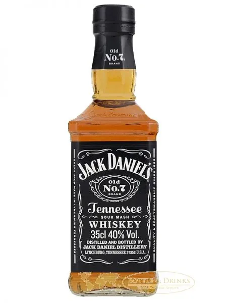 Jack Daniels Black Label No.7 0,35 Liter – Bild 2