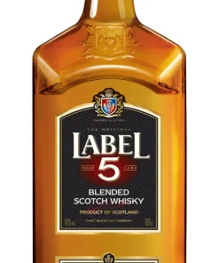 Alternative view of Label 5 Whisky Alk.40vol.% 1l