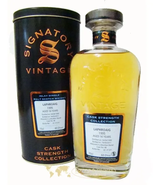 Laphroaig 1997 Cask Strength Signatory 0,7 Liter