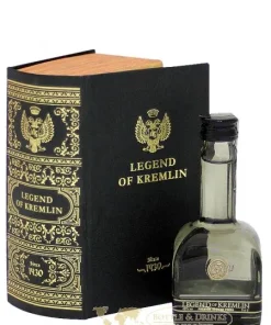 Legend Of Kremlin Wodka 0,05 Liter in Bibel Miniatur