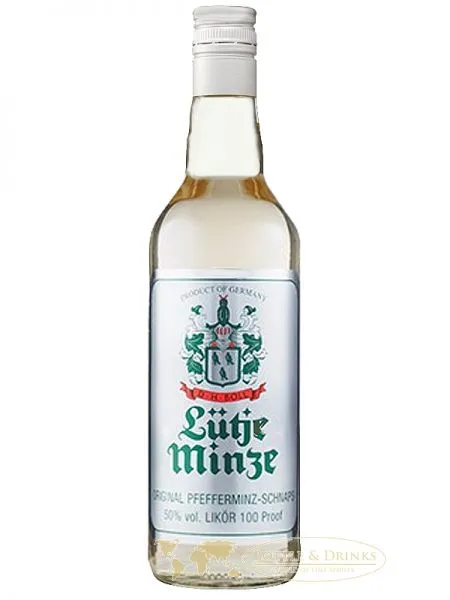 Lütje Minze Pfefferminzlikör 0,7 Liter