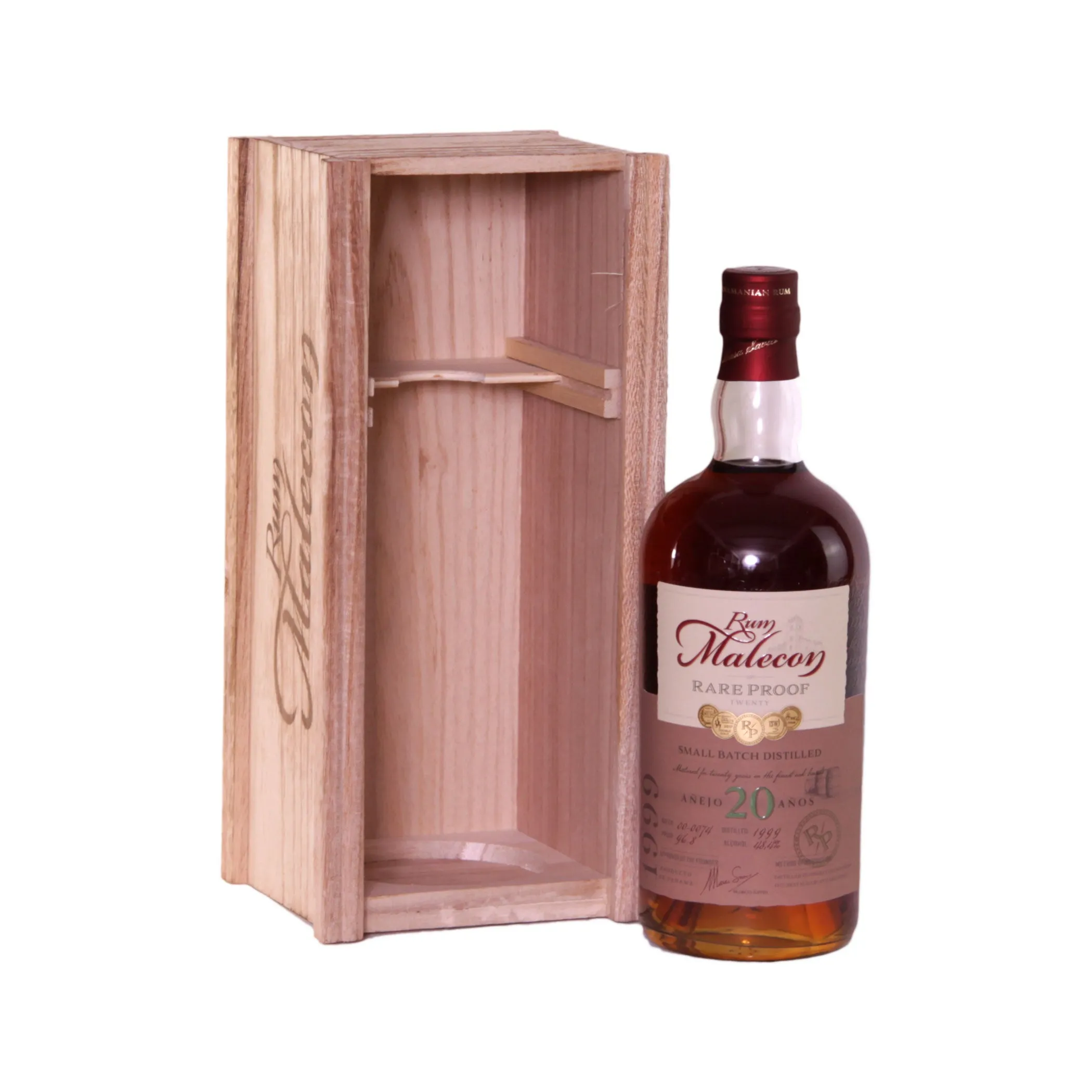 Rum Malecon Rare Proof 20 Jahre 48,4 % Rum aus Panama – Bild 2