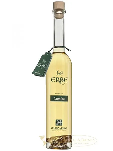 Marzadro LE ERBE Grappa Cumino – Kümmel 0,5 Liter – Bild 2