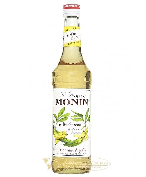 Monin Gelbe Banane Sirup 0,7 Liter – Bild 2