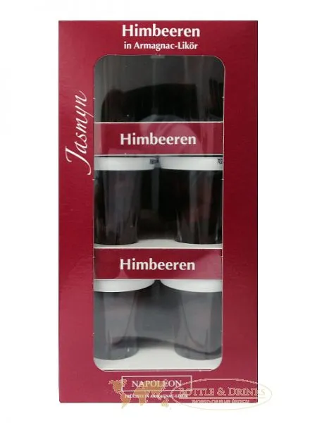 Napoleon Jasmyn Himbeeren Armagnac Likör 9 x 4 cl – Bild 2