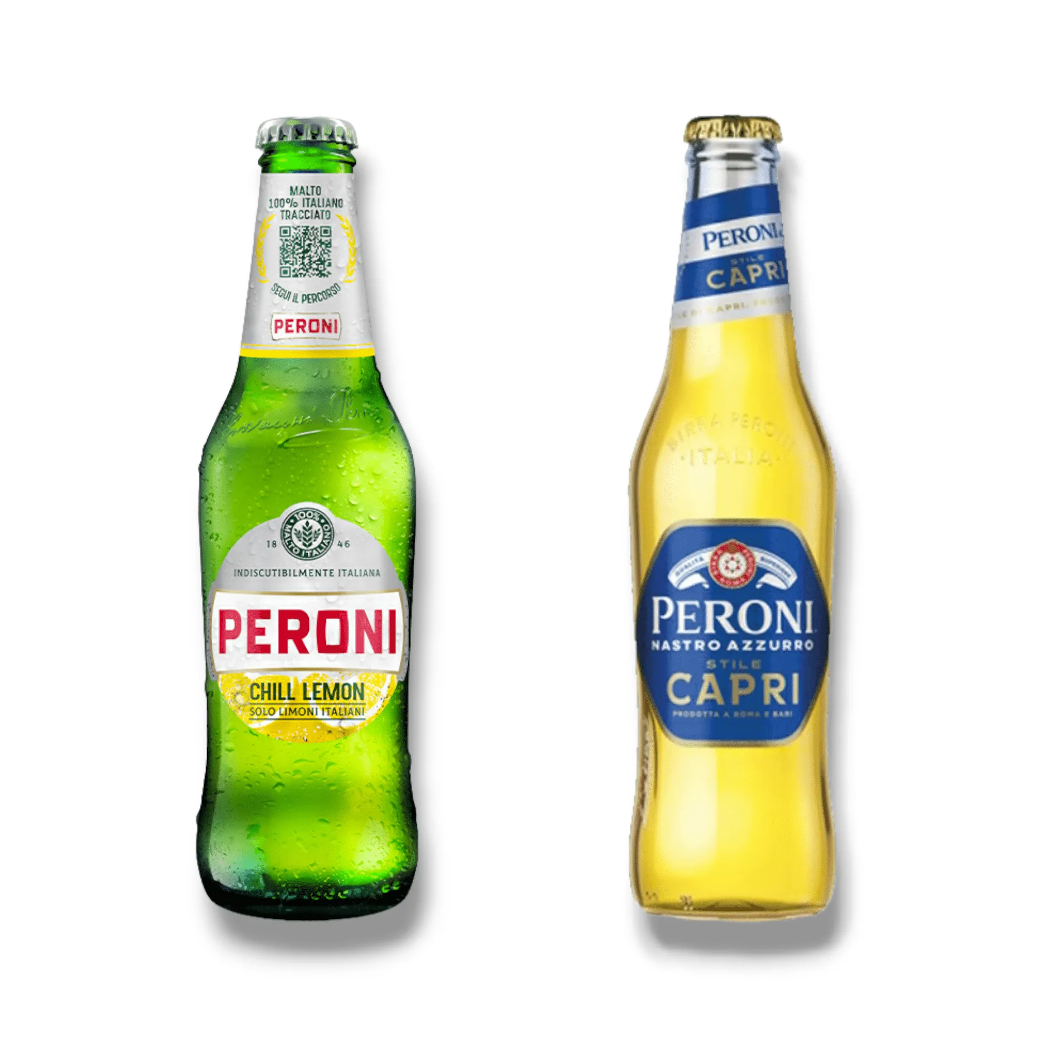 Peroni Mix – Chill Lemon & Nastro Azzurro Stile Capri – Italiens beliebte Biere 330ml