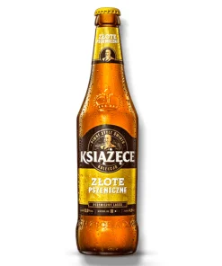 Alternative view of Książęce Weizen 0,5l – Erfrischendes Weizenbier aus Polen mit 5,3% Vol.