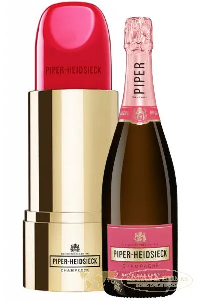 Piper-Heidsieck – ROSE LIPSTICK Optik – Sauvage Champagner 0,75 Liter – Bild 2
