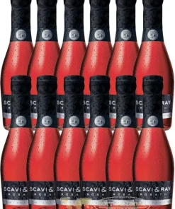 Alternative view of Scavi & Ray Rosato Frizzante 12 x 0,2 Liter Piccoloflaschen
