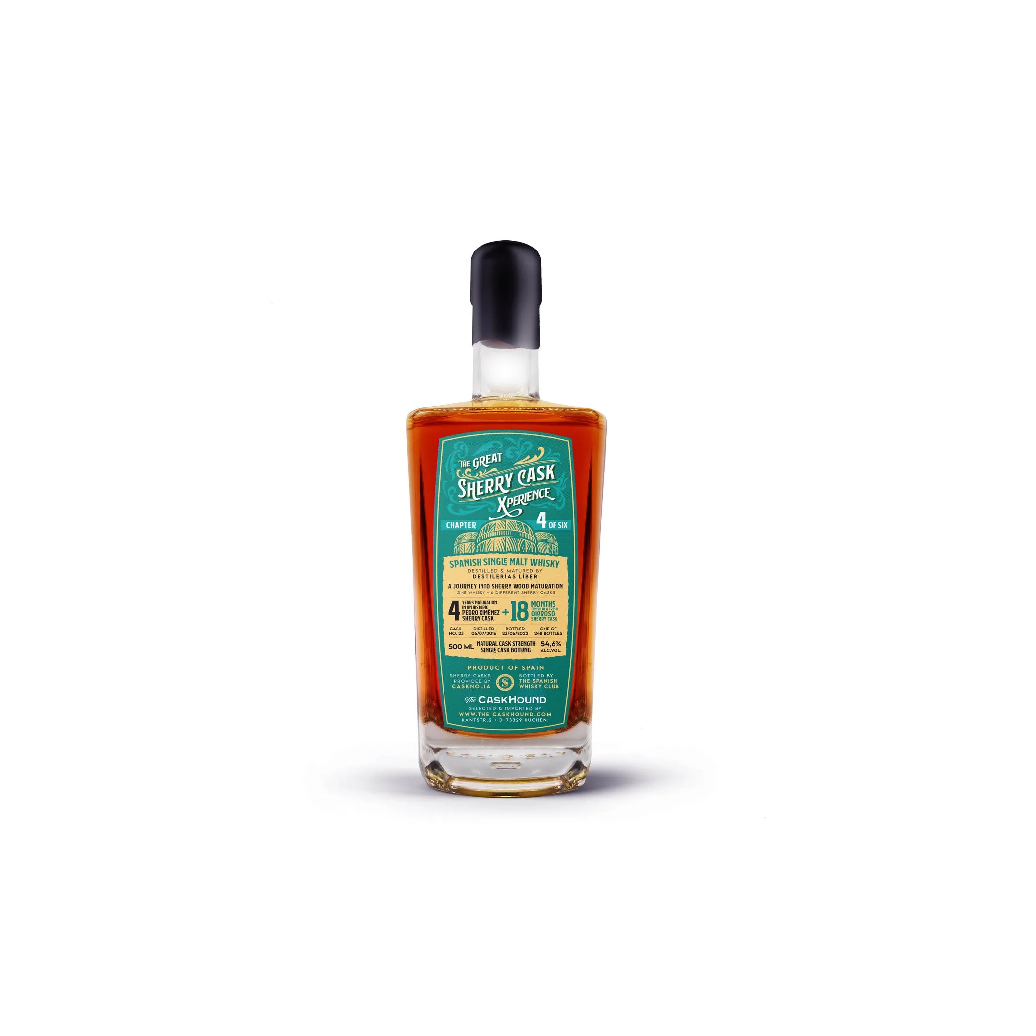 The Great Sherry Cask Xperience – Chapter 4 – Oloroso Quarter Cask – 5 Jahre alt- The Caskhound – Bild 2