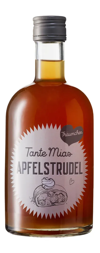 Tante Mias Apfelstrudellikör Alk.17vol.% 0,5l – Bild 2