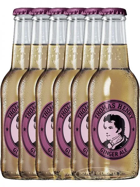 Thomas Henry Ginger Ale 6 x 0,2 Liter
