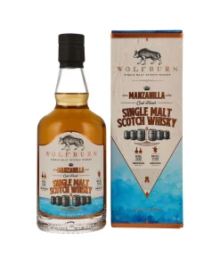 Alternative view of Wolfburn Manzanilla – Cask Finish Release – Single Malt Scotch Whisky