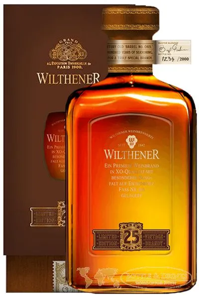 Wilthener 25 Jahre Einzel-GP Weinbrand 0,5 Liter – Bild 2