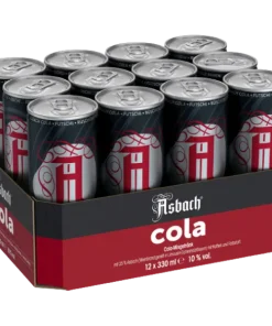 Asbach COOLA – Asbach & Cola 10,0% Vol., (12x 0,33 Liter) DoseAsbach
