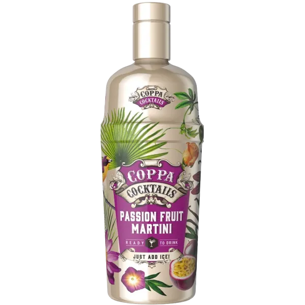 Coppa Passionfruit Martini Ready-to-drink Cocktail 10,0% Vol., 0,7 LiterCoppa – Bild 2