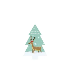 Formkarte unser Finne „Fröhliche Weihnachten“