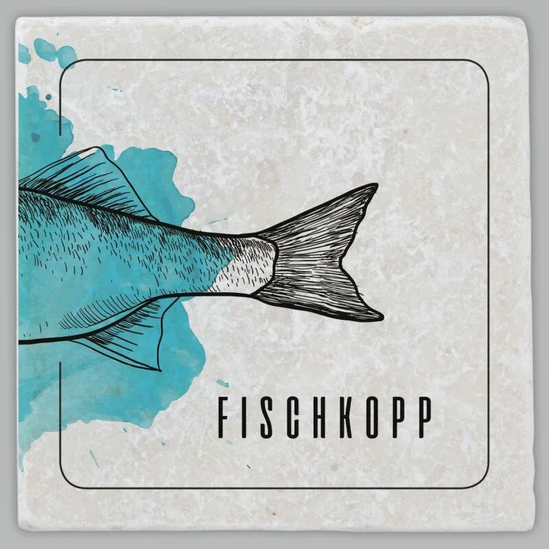 Marmorfliese „Set Fisch II“ – Bild 2